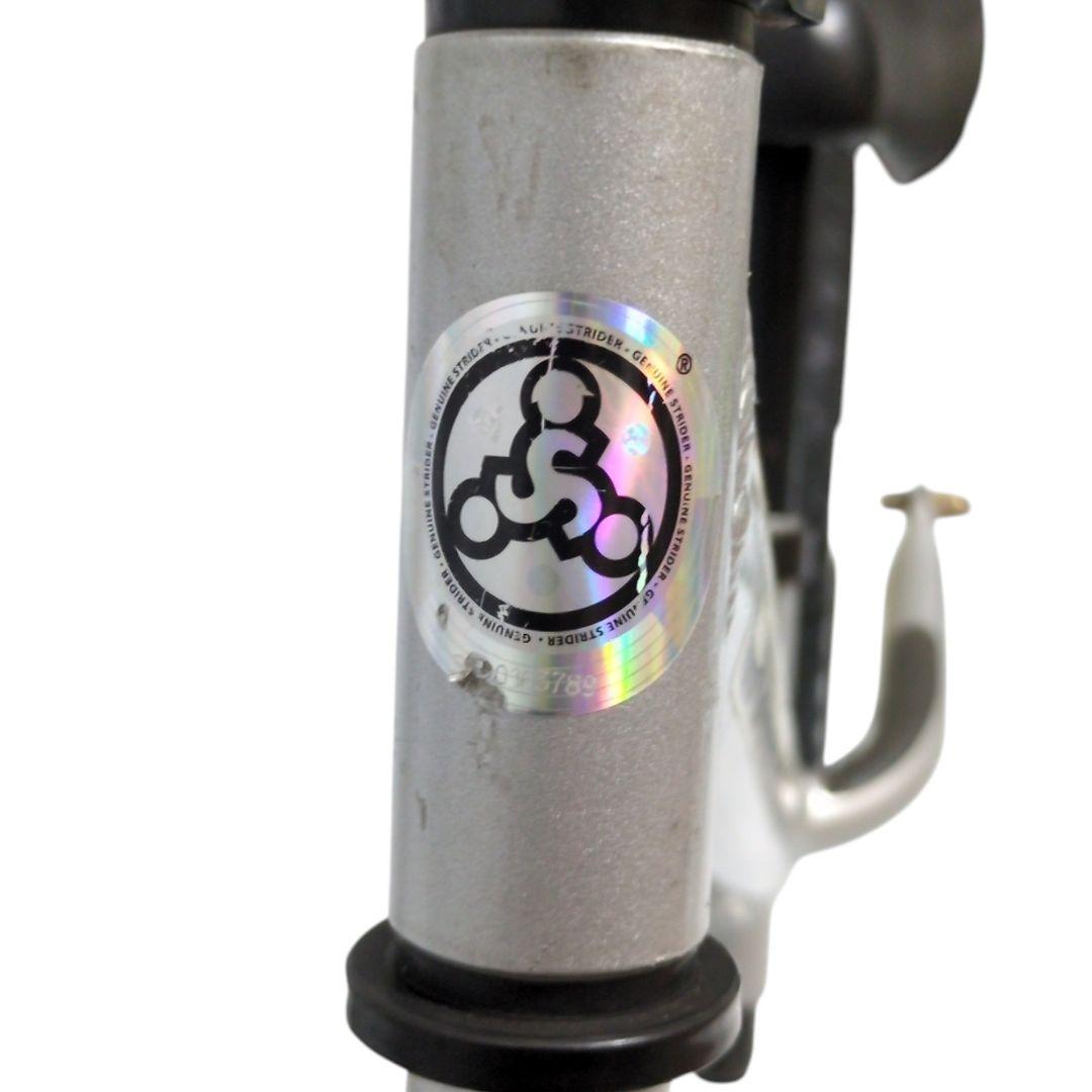 STRIDER プロ 12インチ スタンド 予備サドル プレート プレート 銀色