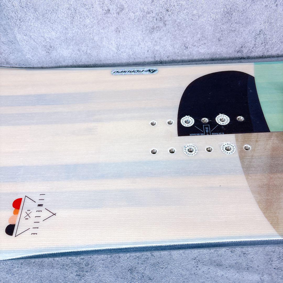 【美品】可愛いレディーススノーボード2点セット　K2 138センチ×フラックス