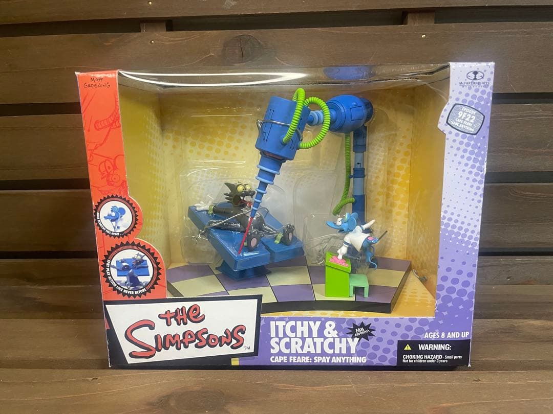 ザ・シンプソンズ イッチー＆スクラッチー フィギュア