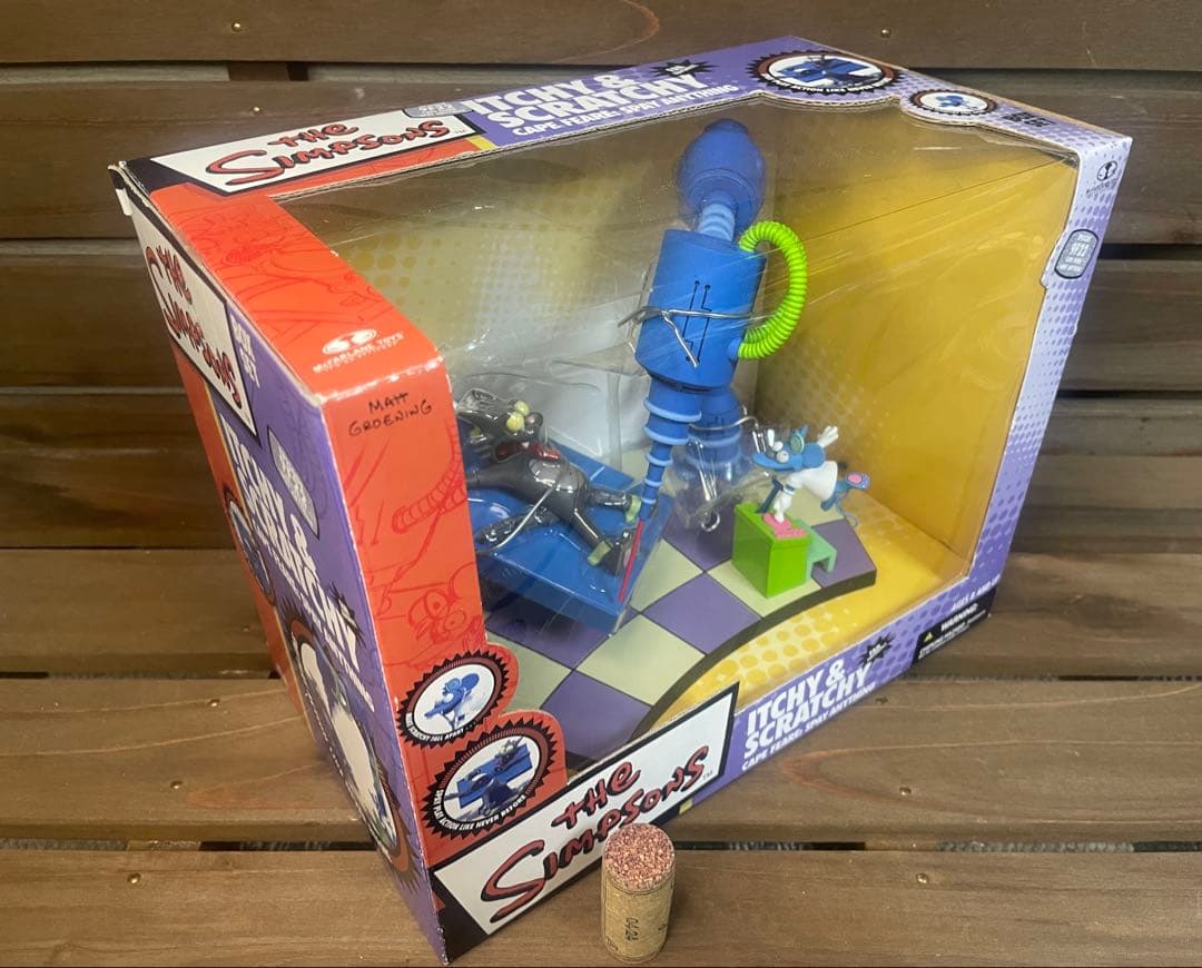 ザ・シンプソンズ イッチー＆スクラッチー フィギュア