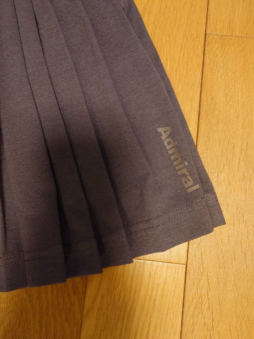 Admiral 2025FW プレスプリーツスコート