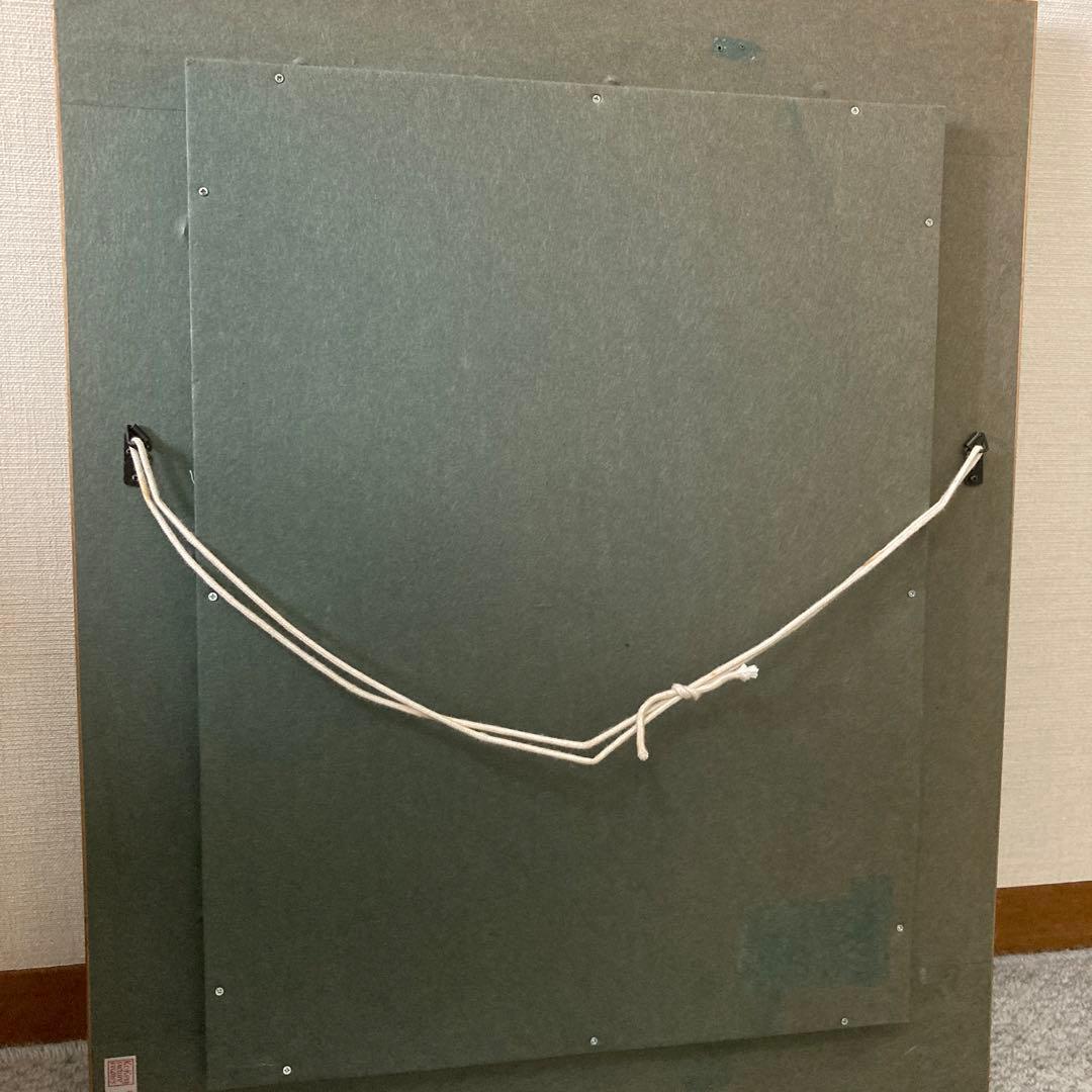 柏原覚太郎花瓶の薔薇　古径額