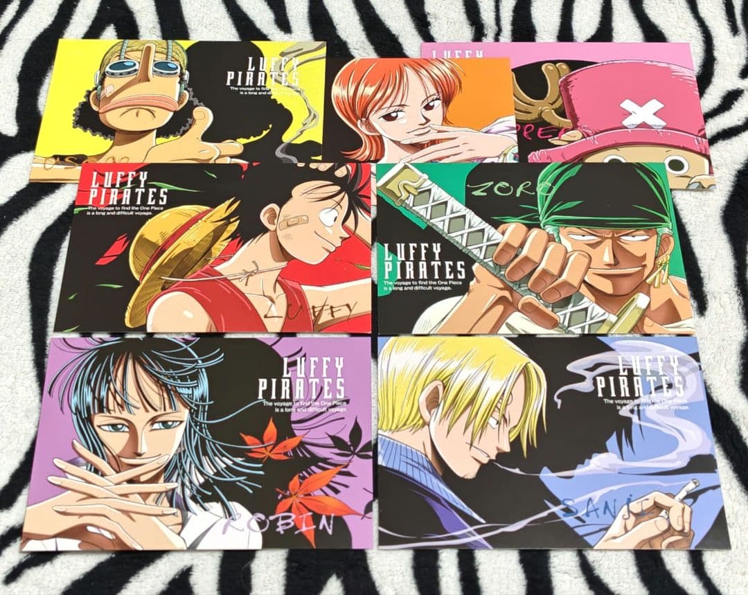 希少!! ワンピース 呪われた聖剣 ポストカード 7種 バラ売❌️ サンジ ゾロ