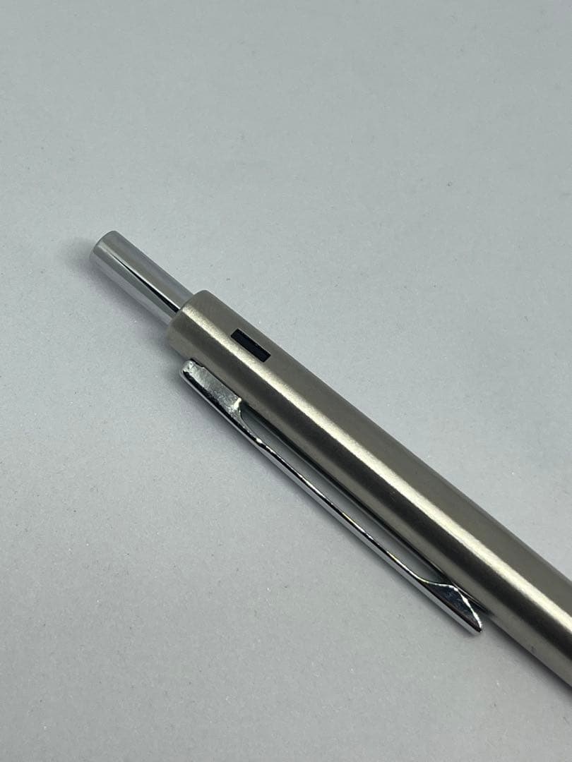 廃盤　レア　パイロット　細字3色　振り子式　ステンレス　キャップ式シャーペン