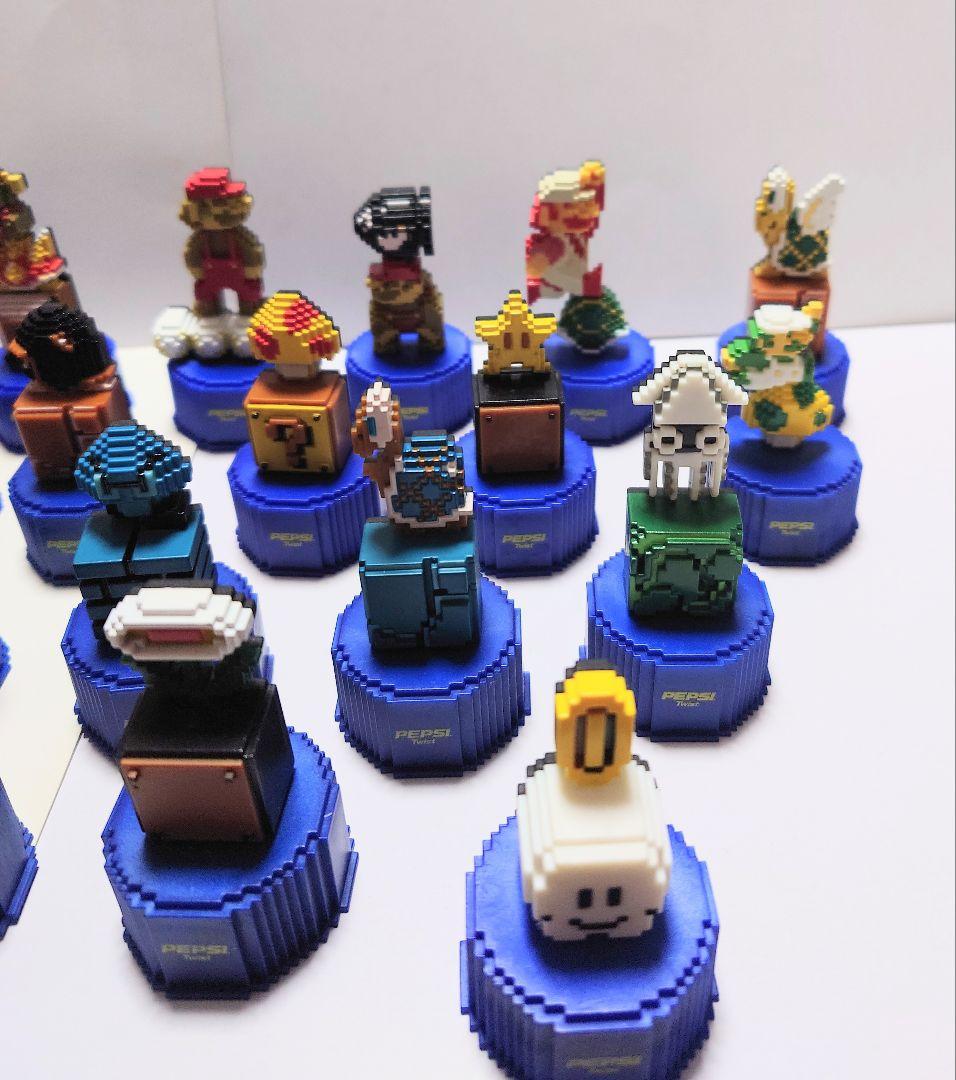 ペプシ　スーパーマリオ　ボトルキャップ　28種