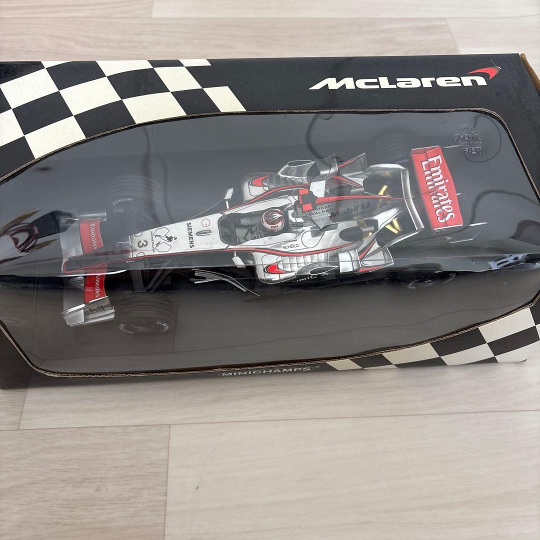 マクラーレンメルセデスMP4/21 キミライコネン ミニカー 1/18