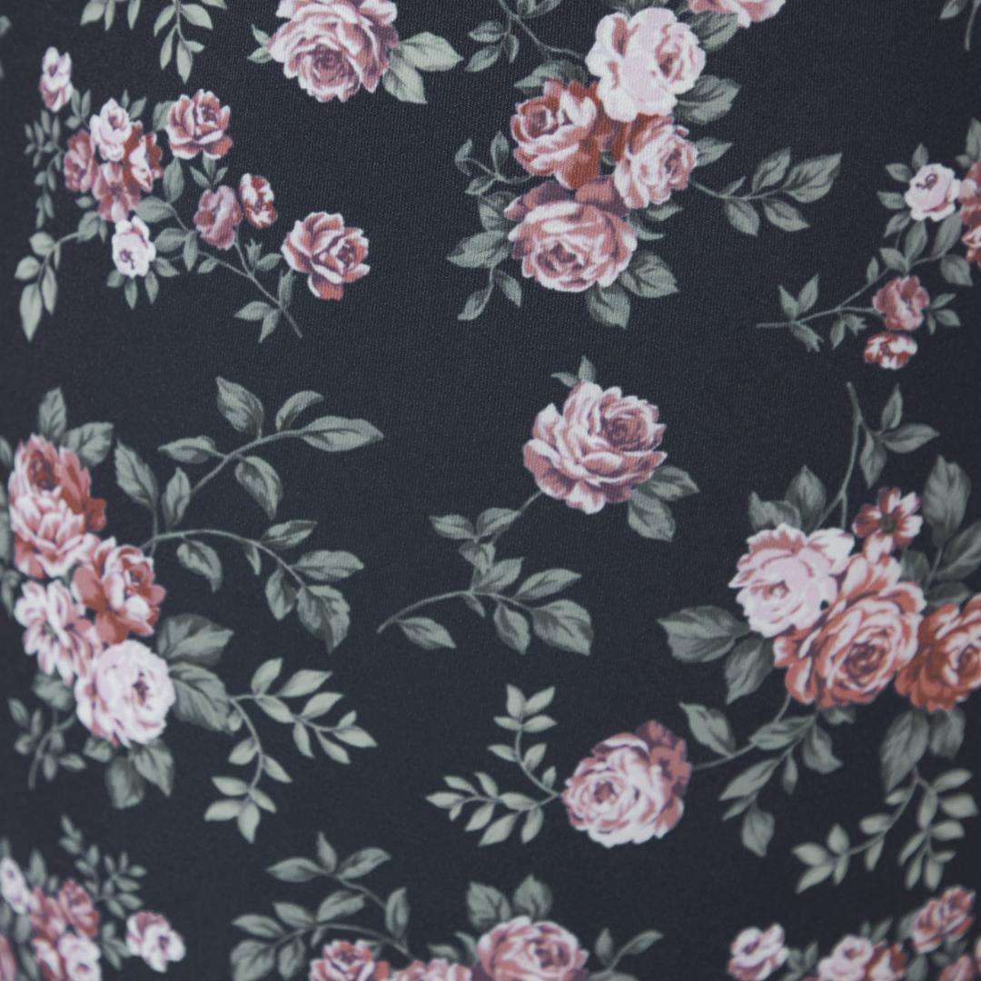 チャコット　ヨガ　ピラティス　　レギンス　プチローズ　花柄