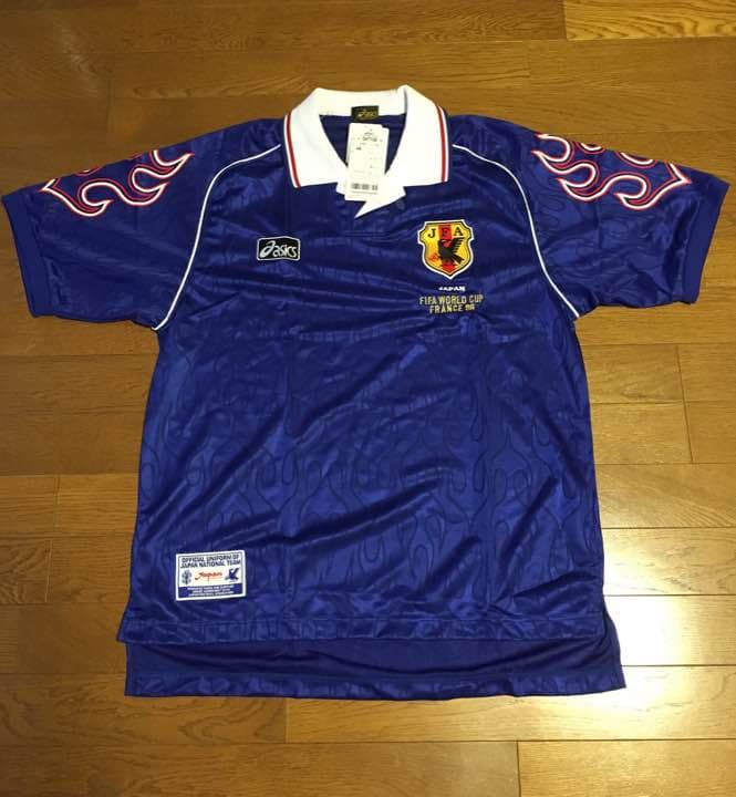 【日本代表】98年フランスワールドカップ出場モデル ホーム　当時物