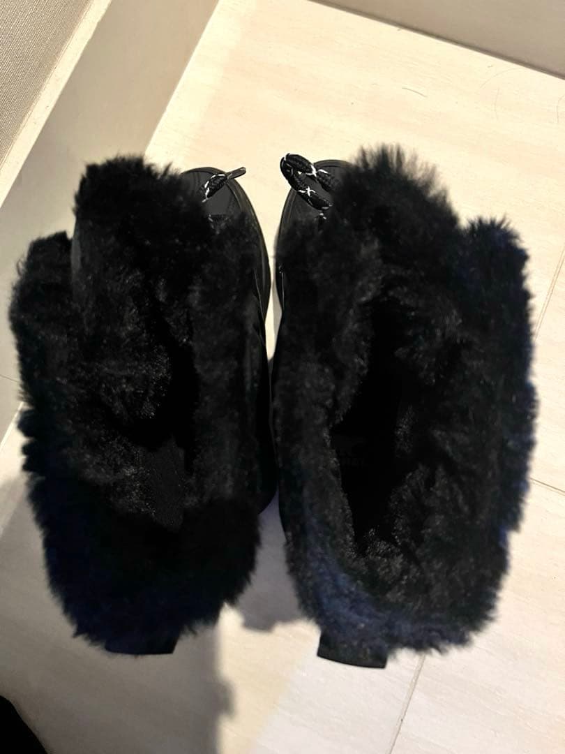 超美品☆SOREL ウィンターブーツ 黒　箱付