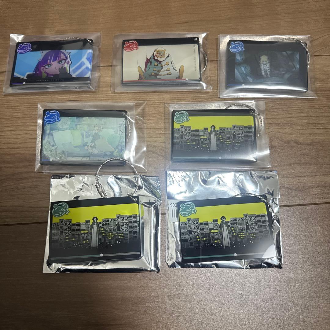 ずっと真夜中でいいのに。 ずとまよ MVアクキー アクリルキーホルダー セット