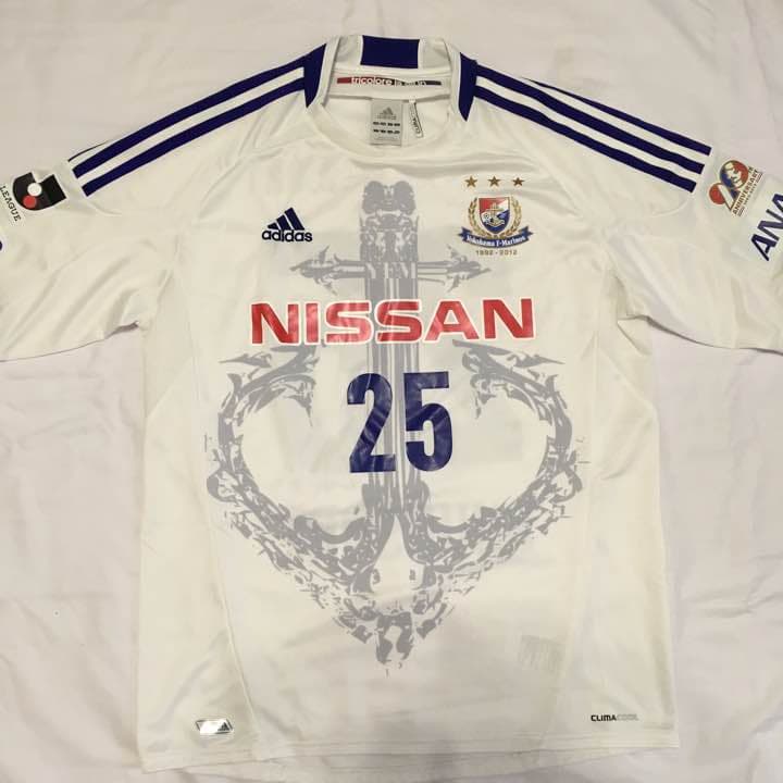 希少 横浜Fマリノス アウェイ 中村俊輔オフィシャル
