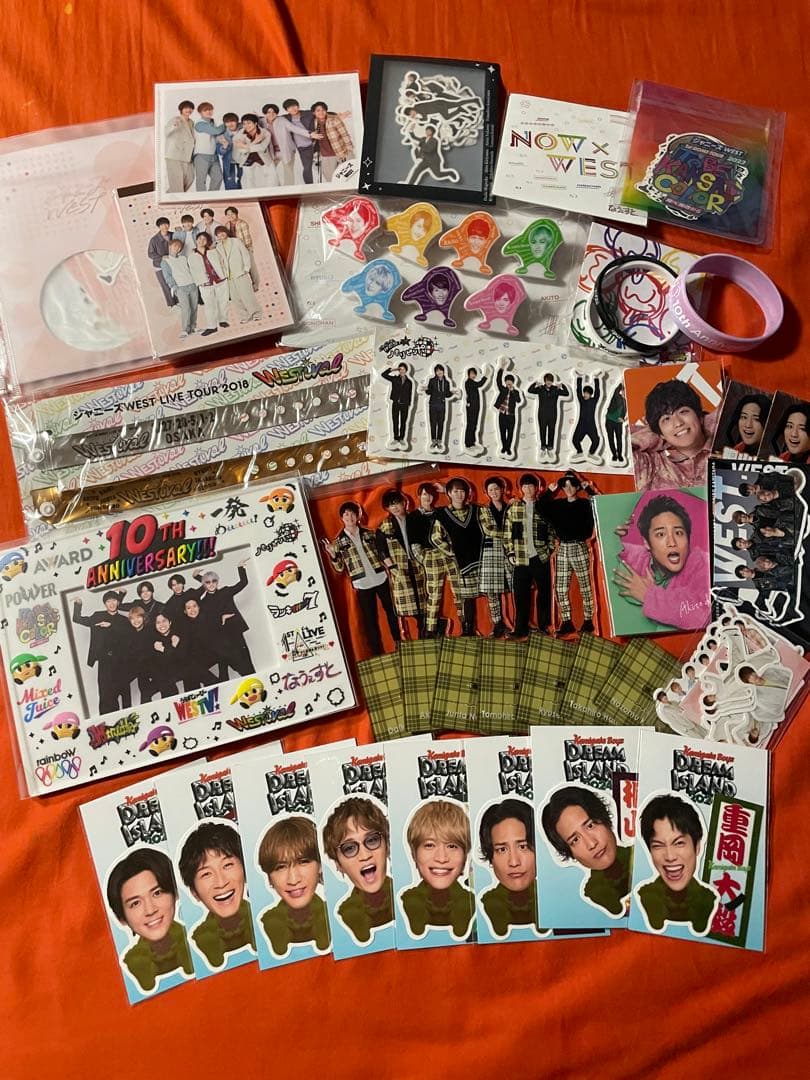 WEST. CD・DVD・グッズセット まとめ売り