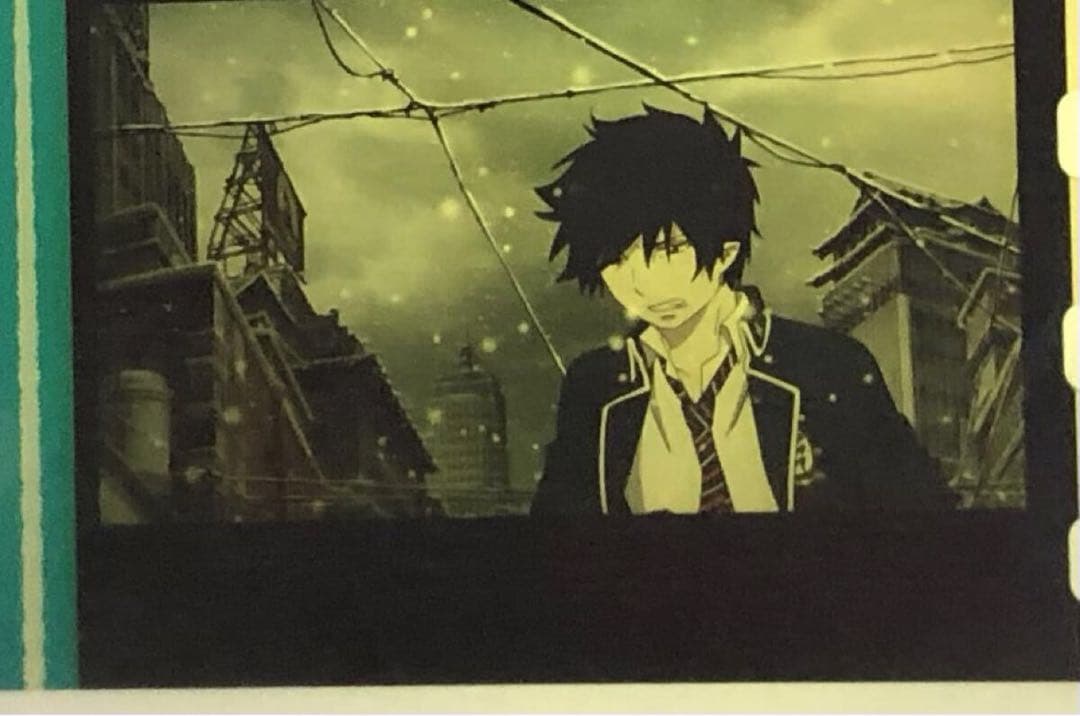 青の祓魔師 奥村燐 生フィルム 2枚セット 劇場版