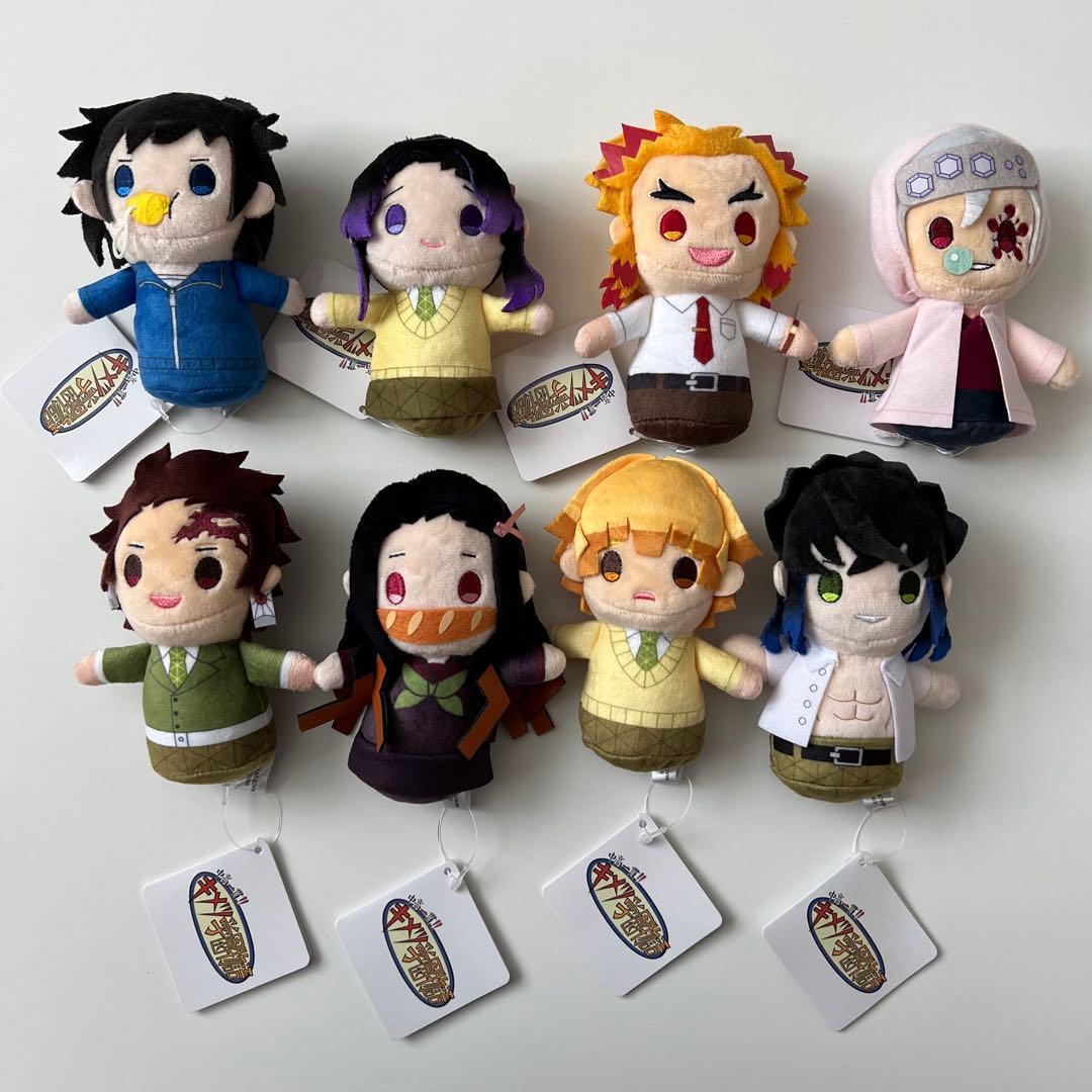 鬼滅の刃 鬼滅祭 アニメ弍周年記念祭 ぽてっとますこっと ぬいぐるみ 鬼滅学園