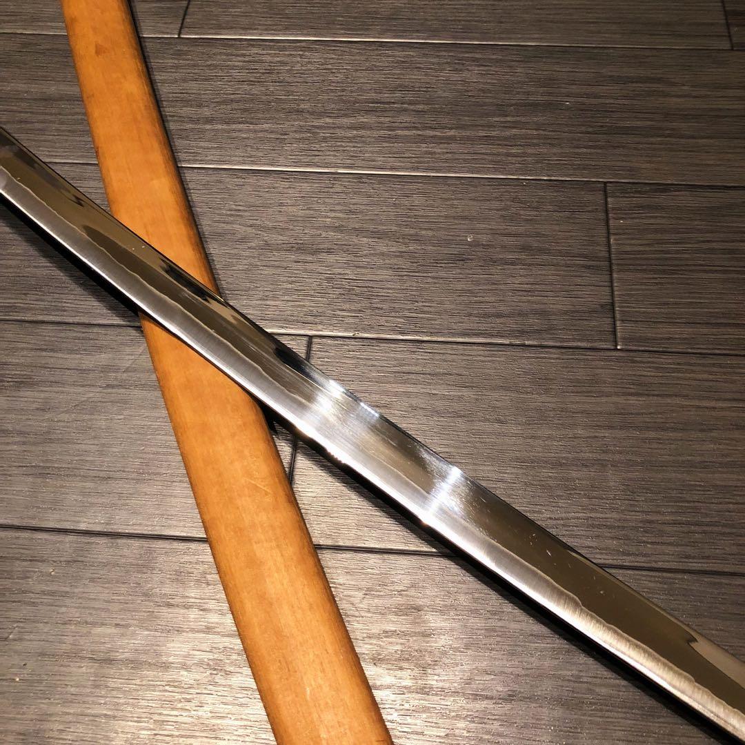 高級模造刀 高級居合刀　白鞘 合金製 長脇差　太刀　段平