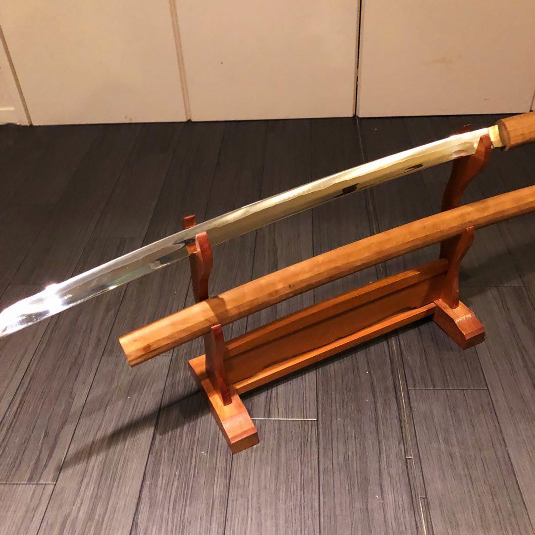 高級模造刀 高級居合刀　白鞘 合金製 長脇差　太刀　段平