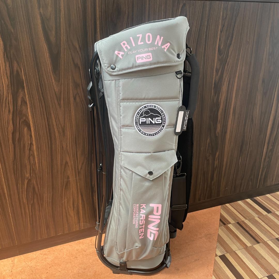 (限定品)ピンゴルフ パイプ フレーム スタンド キャディバッグ/2025年秋冬