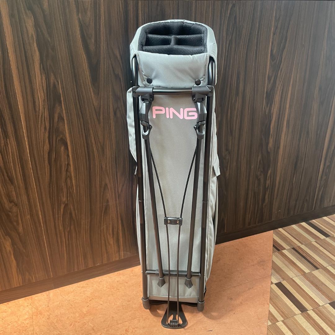 (限定品)ピンゴルフ パイプ フレーム スタンド キャディバッグ/2025年秋冬