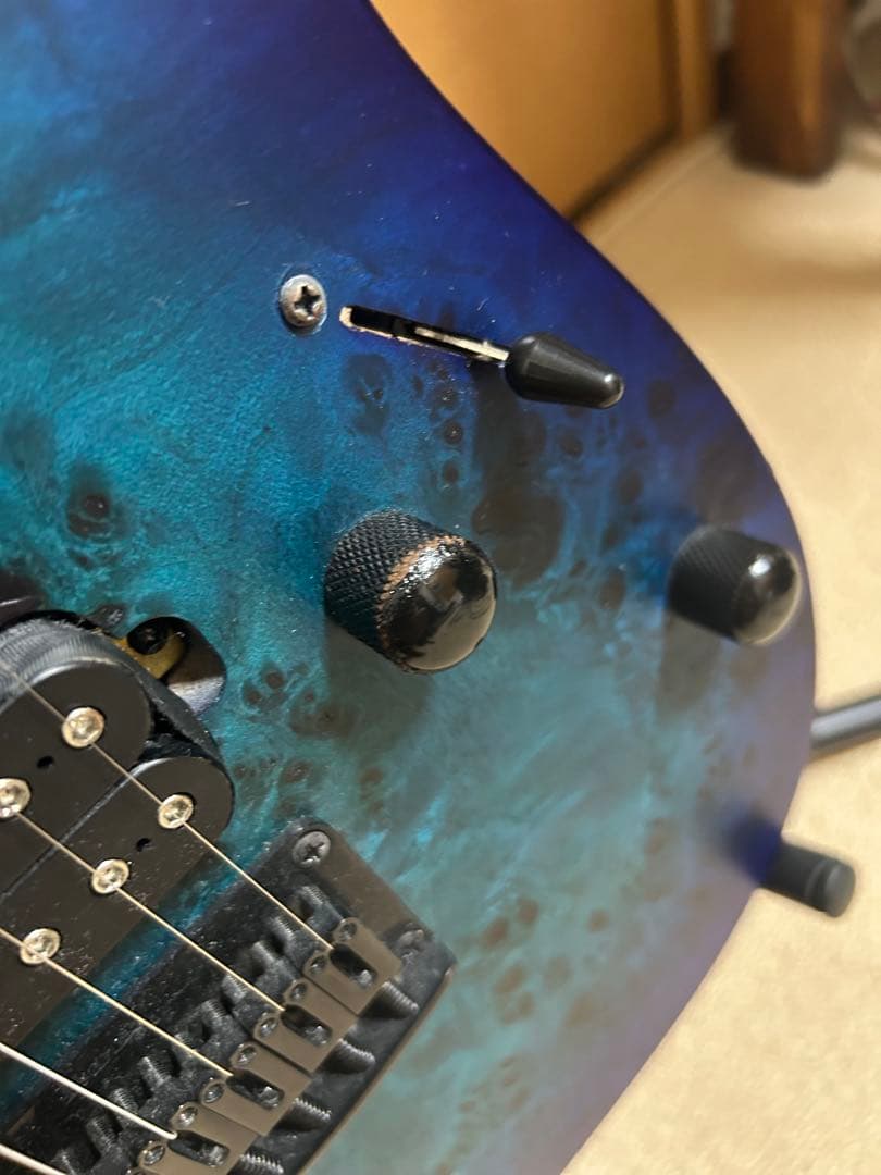 7弦ギターIbanez RG7421PB／WH10V3 /PTPRE