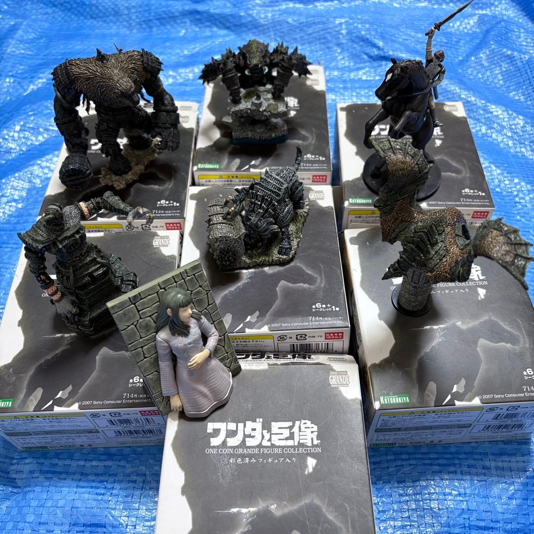 ワンダと巨像★フィギュア⬛︎フルコンプリート⬛︎シークレットあり⬛︎レア⬛︎ゲーム