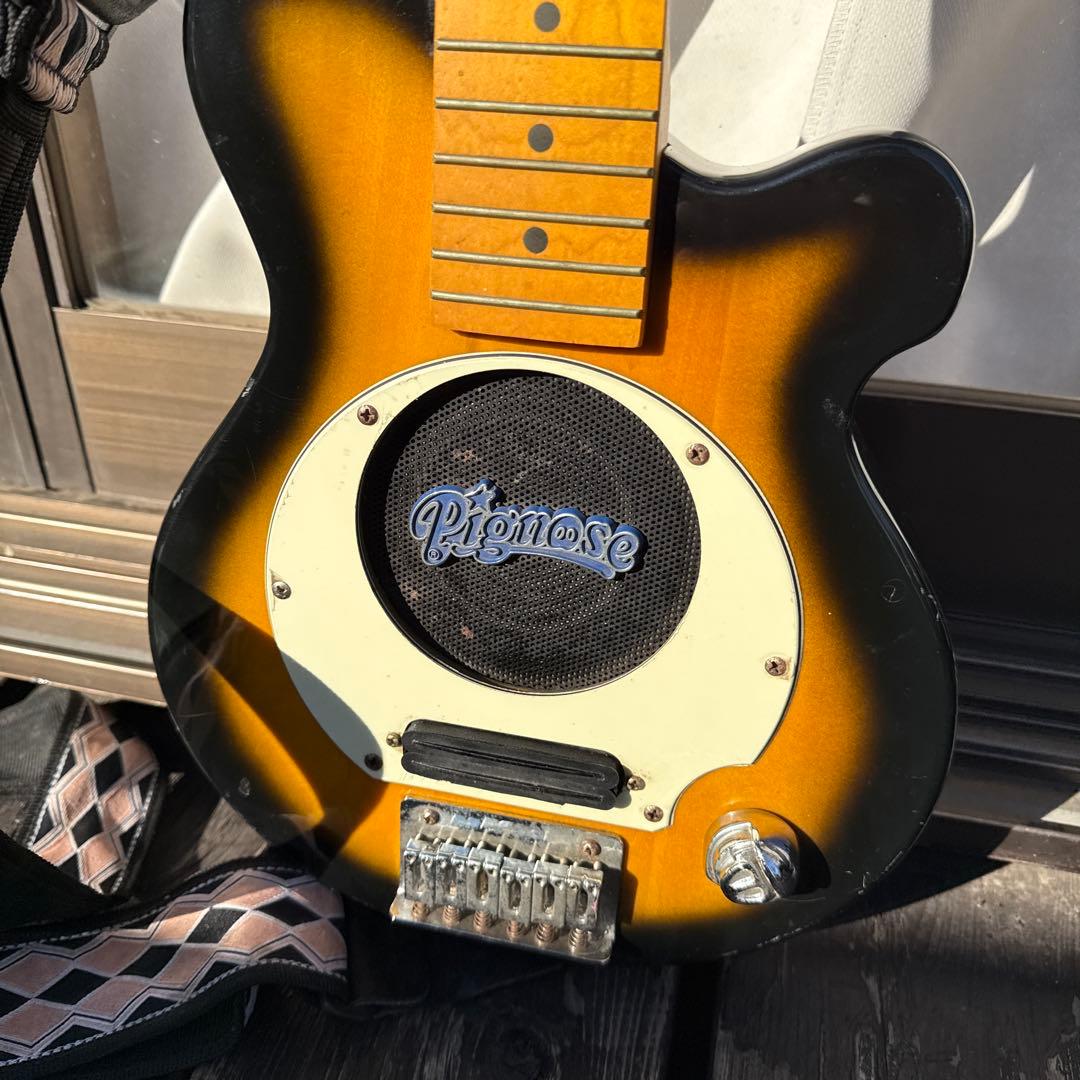 Pignose ピグノーズ ミニギター アンプ内蔵 サンバースト メイプルネック