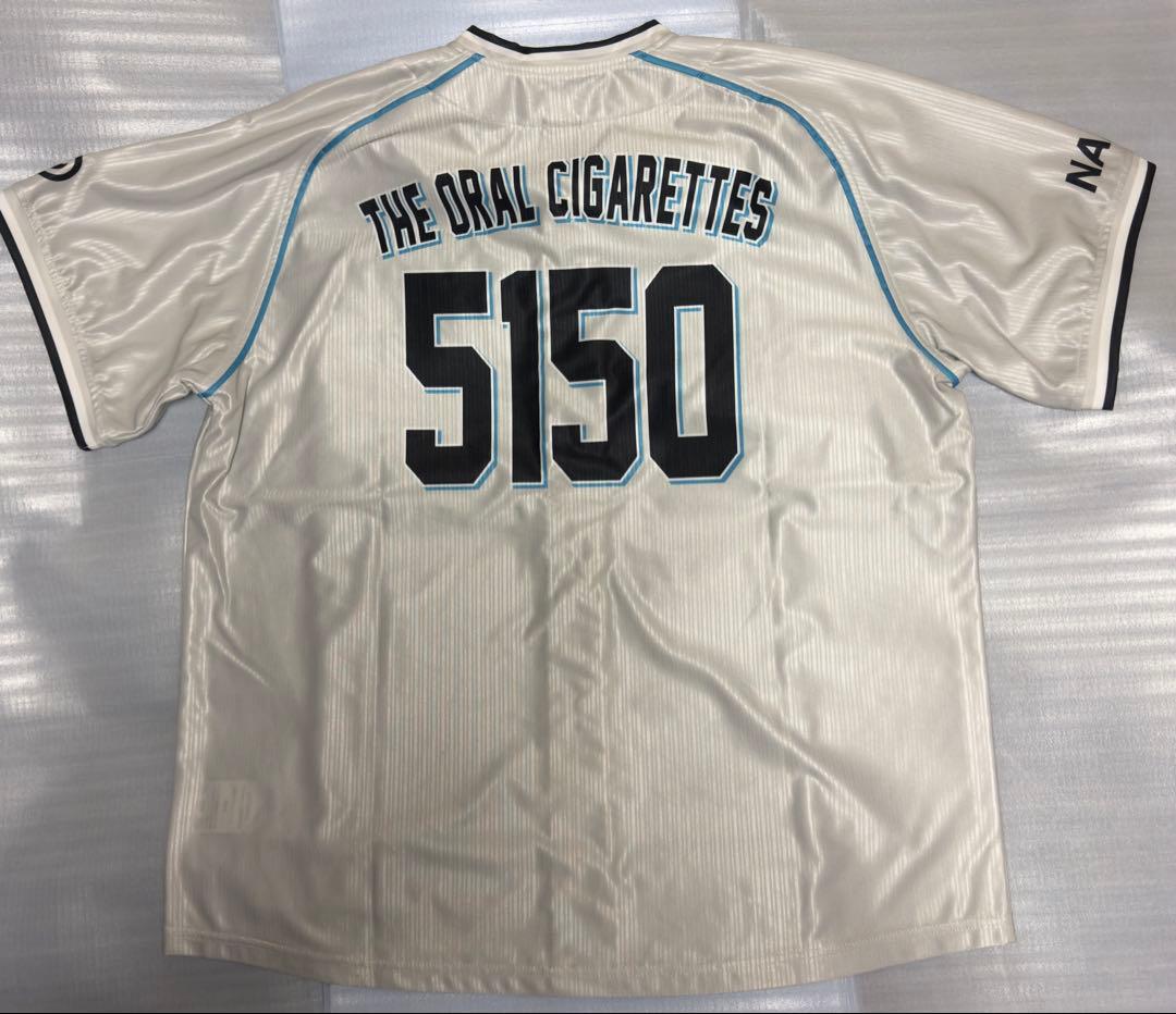 THE ORAL CIGARETTES オーラル 受注生産ベースボールシャツ