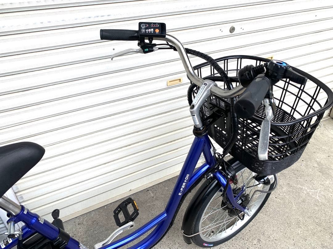 送料無料 E-PAR+ON電動アシスト三輪自転車 5.8Ah 20-16インチ