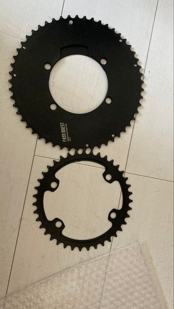 pass questチェーンリング 53T-39T