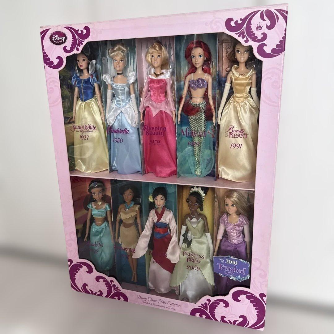 ディズニープリンセスドール　10体　ギフトセット