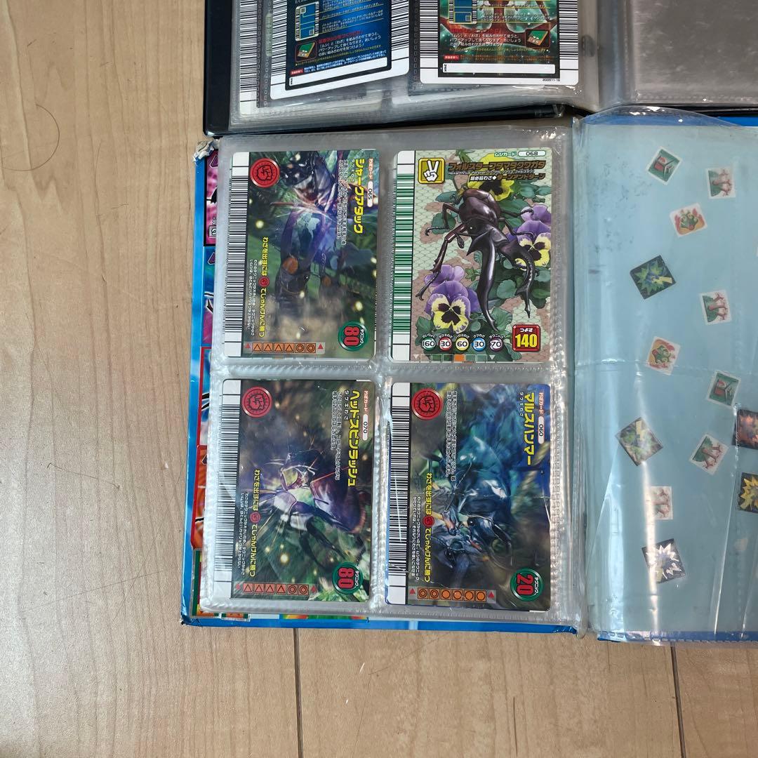 当時物　２００３初期、甲虫王者ムシキング約133枚大量まとめ売り。27