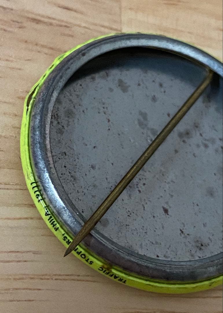 60's 70's ヴィンテージ vintage SHIT スマイリー 缶バッジ