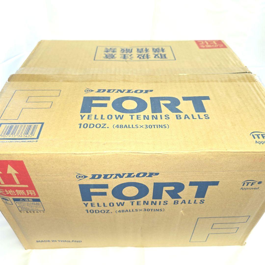 ダンロップ FORT フォート 4球×30缶(120球) DUNLOP