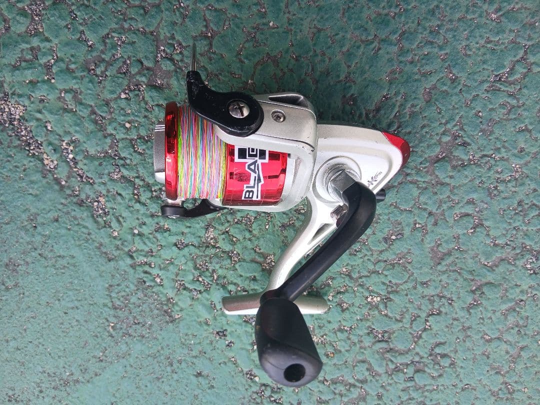 新品未使用　投げ竿　中古リールセット