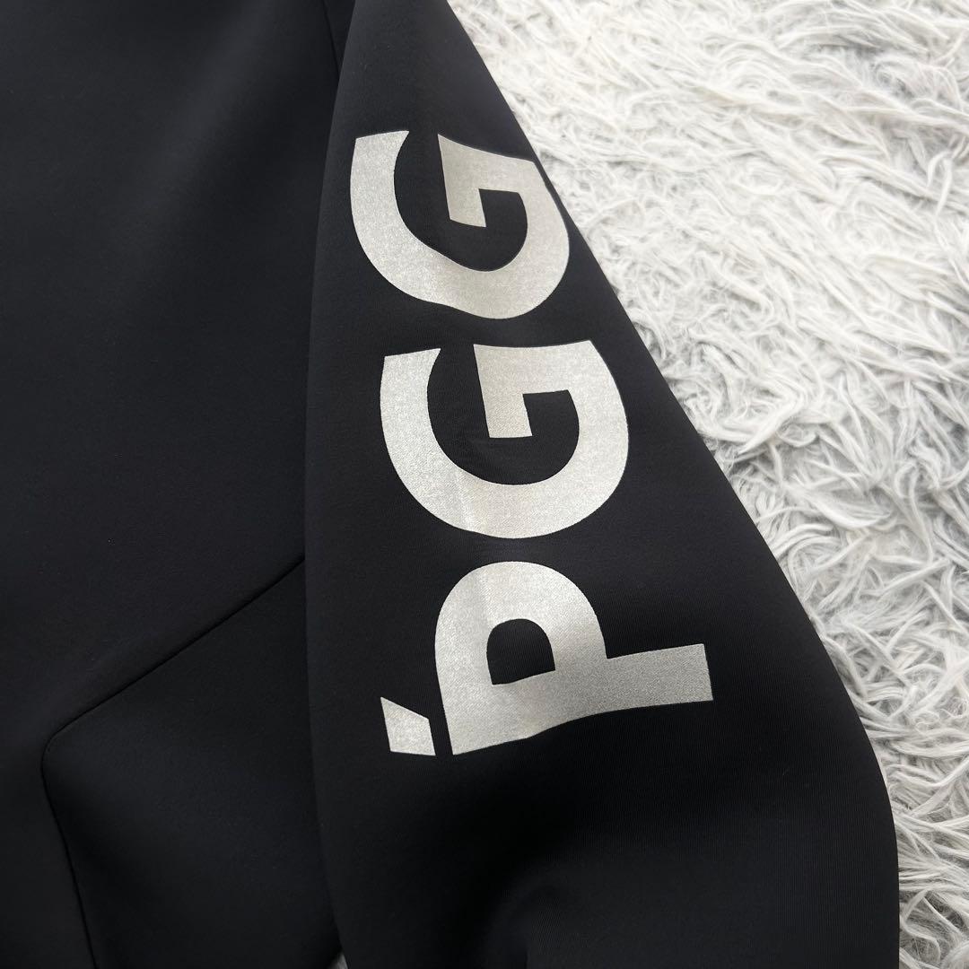 新品　PGG パーリーゲイツ　ハイネック　長袖カットソー　プルオーバー　ネイビー