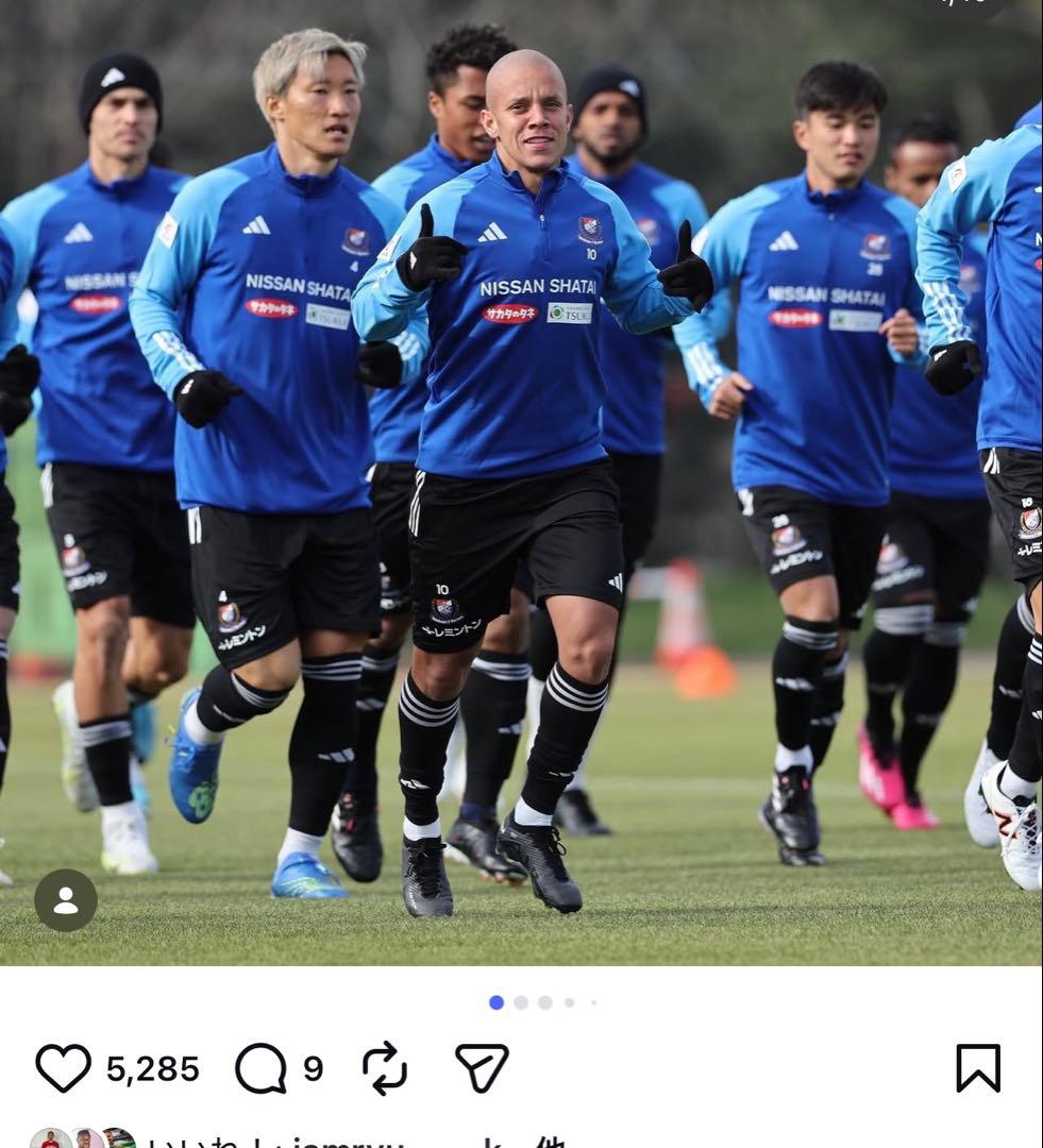 激レア adidas 横浜F・マリノス トレーニングジャージ 上下