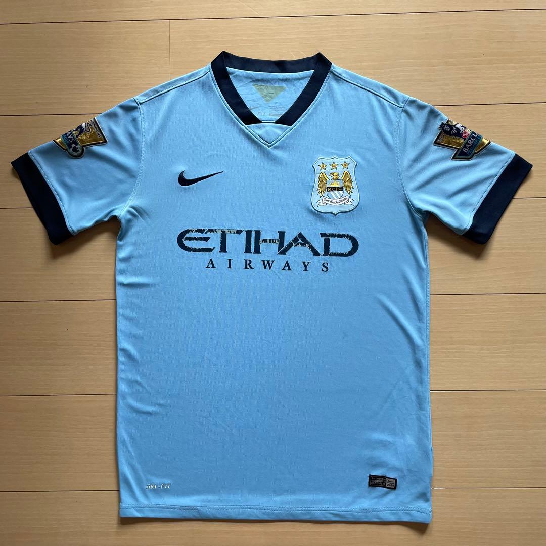 14/15 NIKE マンチェスターシティ ユニフォーム オーセンティック