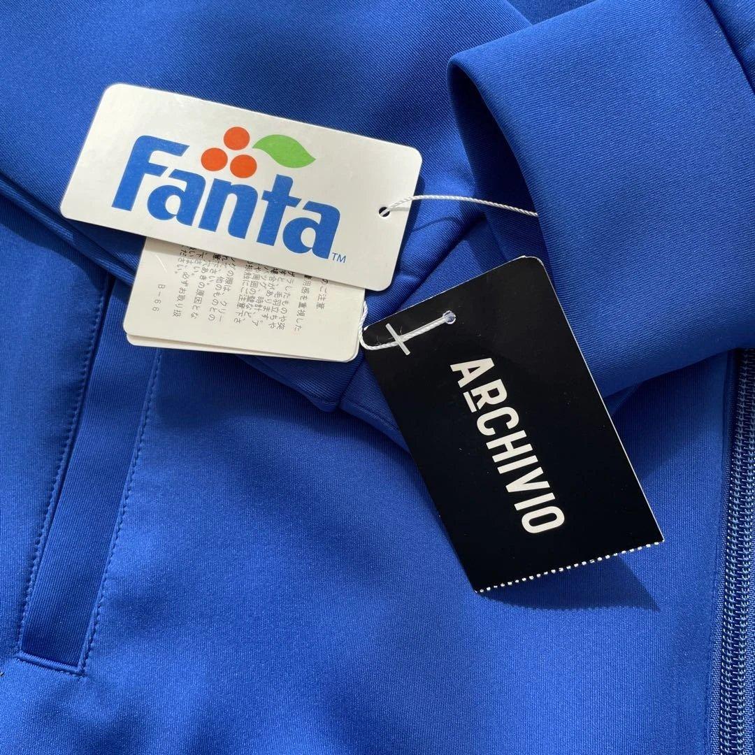 ARCHIVIO ジップアップパーカー 青