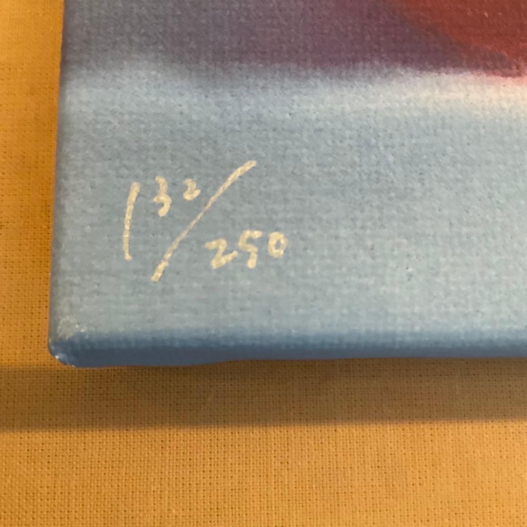 4*n様 牧野千穂 絵画　キャンバスジクレー　「みつかる」　珈琲カップ　うさぎ