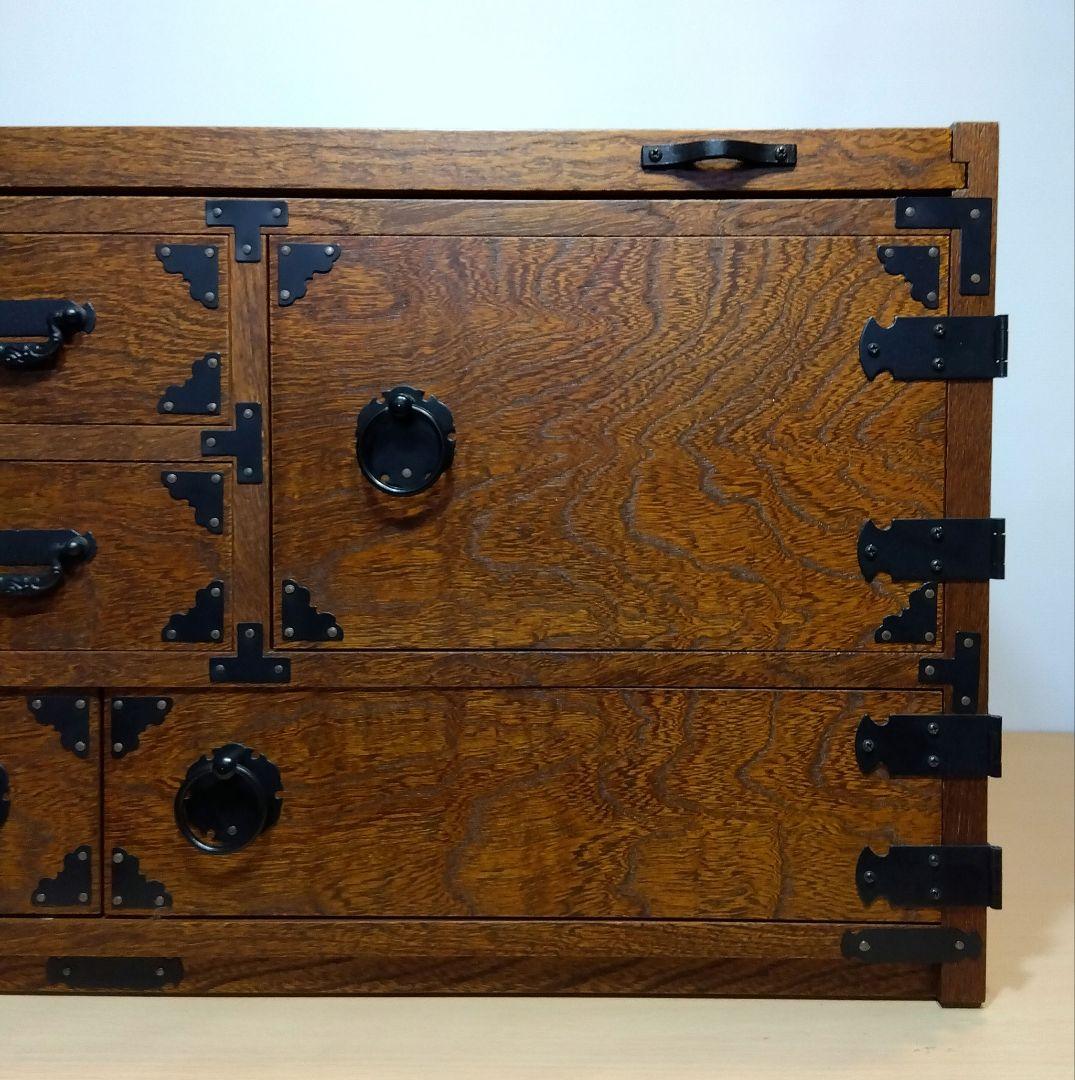 アンティーク からくり箪笥 レトロ和雑貨 囲碁