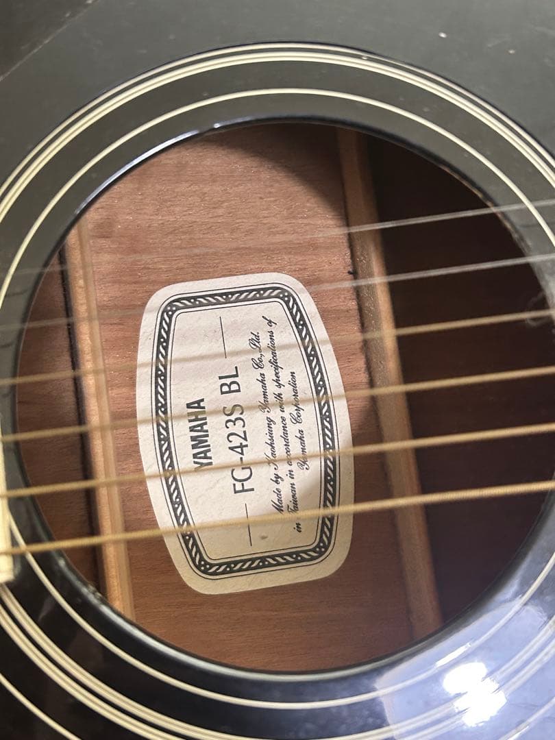 Yamaha FG423 BL アコースティックギター ブラック