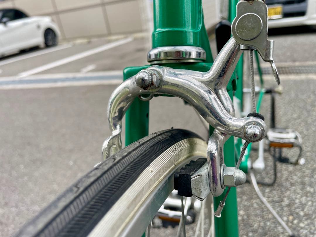 ほぼ未使用の80'S オーダー？クロモリスポルティーフ ランドナー 整備して納車