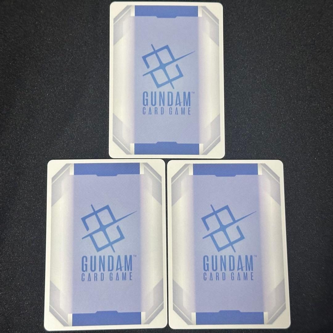 ガンダムカードゲーム　ウイングガンダムゼロ　3枚　パラレル