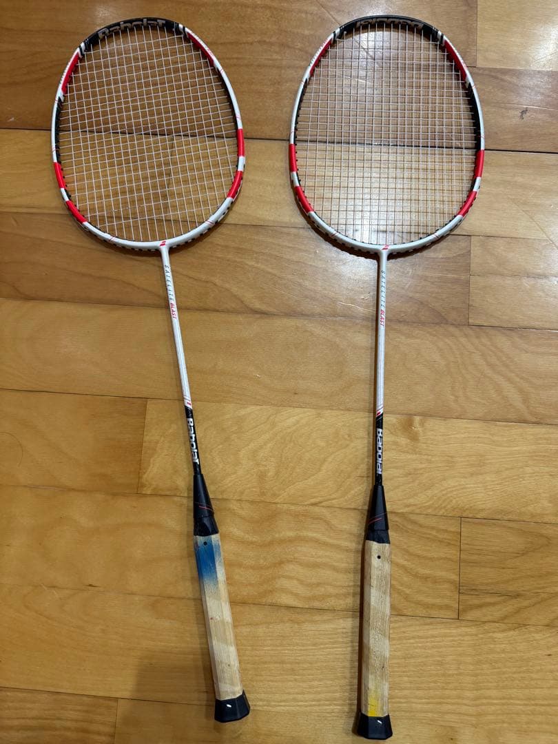 【値下げ！】babolat バドミントンラケット 3本セット