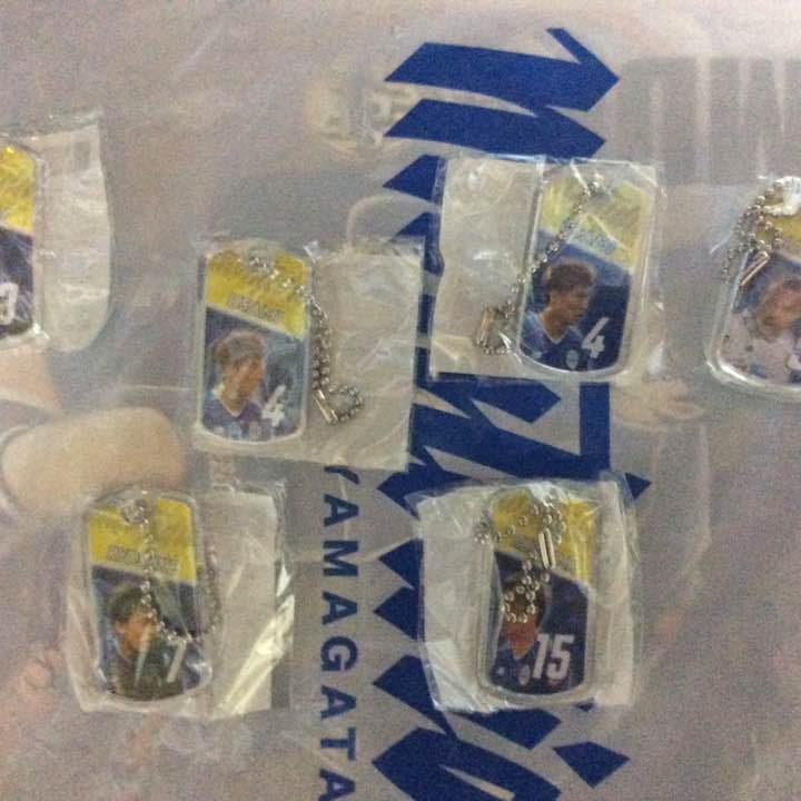 ２０１６シーズンモンテディオ山形ガチャガチャ第２弾選手ストラップ