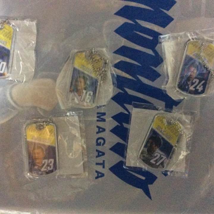 ２０１６シーズンモンテディオ山形ガチャガチャ第２弾選手ストラップ