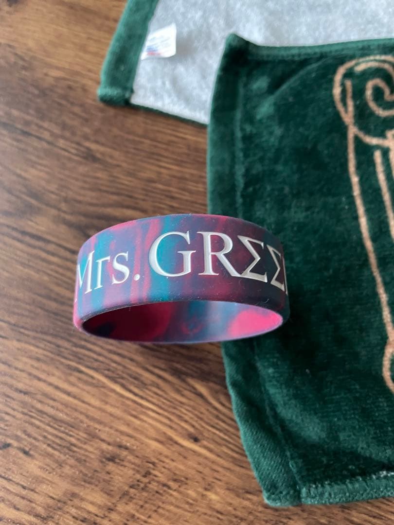 Mrs. GREEN APPLEライブタオル、ラバーバンド エデンの園