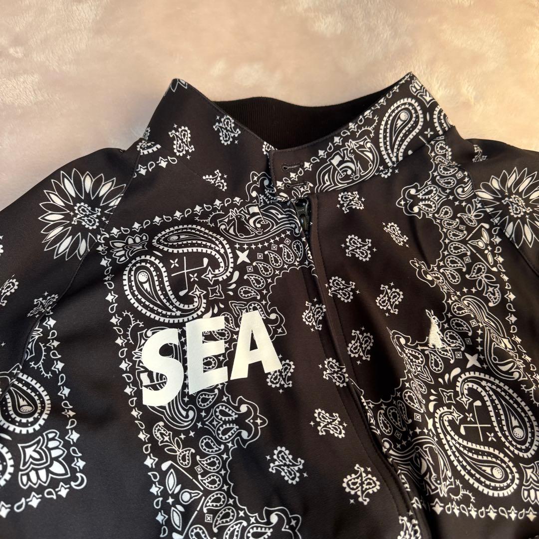 《美品》完売品　WIND AND SEA × FR2 GOLF ペイズリー柄