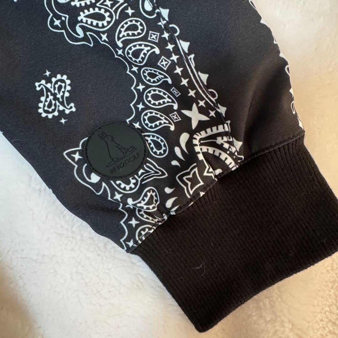 《美品》完売品　WIND AND SEA × FR2 GOLF ペイズリー柄