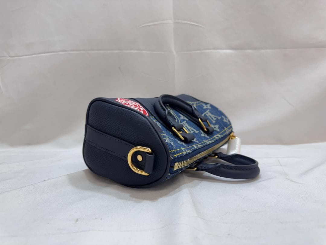 极美品！！Louis Vuitton デニムボウリングバッグ