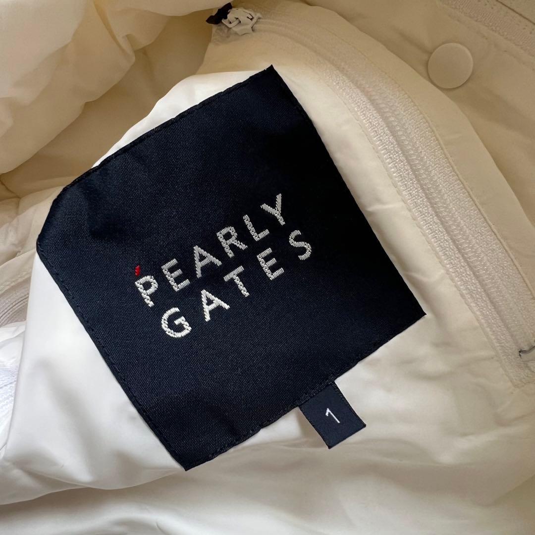Pearly gates パーリーゲイツ　ダウンジャケット　ホワイト　白　ゴルフ